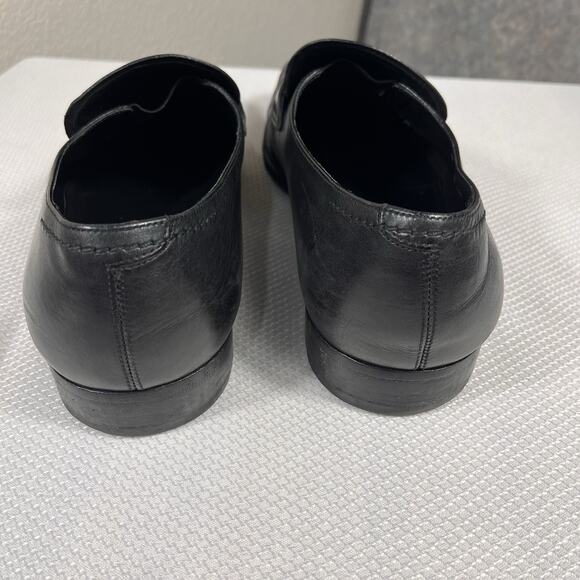 Salvatore Ferragamo Gregory Leather Shoes Size 9.5 2E Made In‎ Italy main image 12